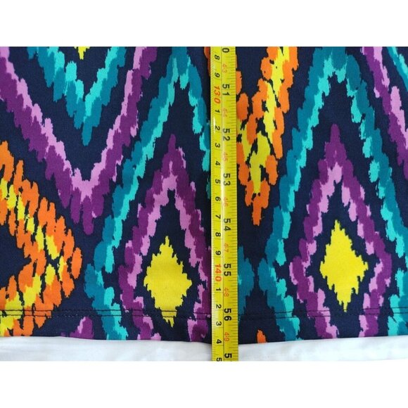 Ny Collection Women's Purple Gem Embellished V-Neck Sleeveless Maxi Dress, 1X. - Picture 8 of 8